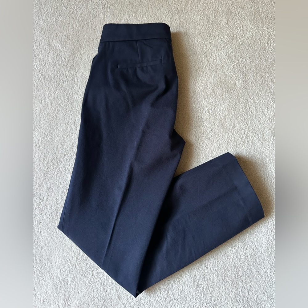 J. Crew Campbell Navy Blue Ankle Trousers